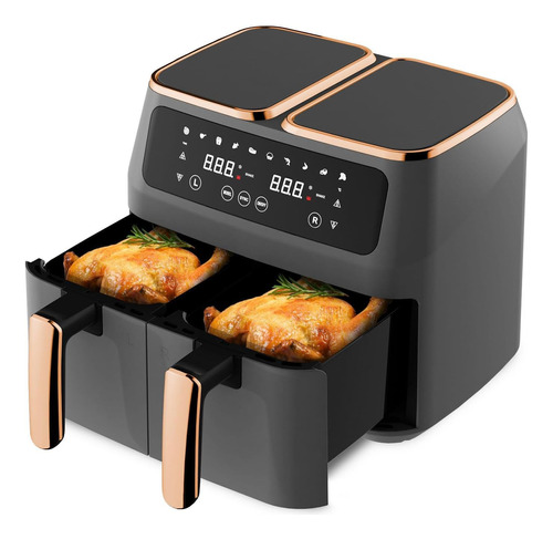 Fritadeira Sem Óleo Air Fryer Dupla 2800w 220v