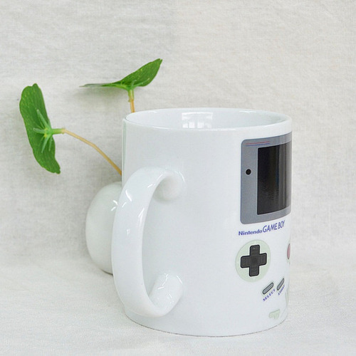 Caneca Mágica Game Boy Mario Sensível Ao Calor Muda De Tela