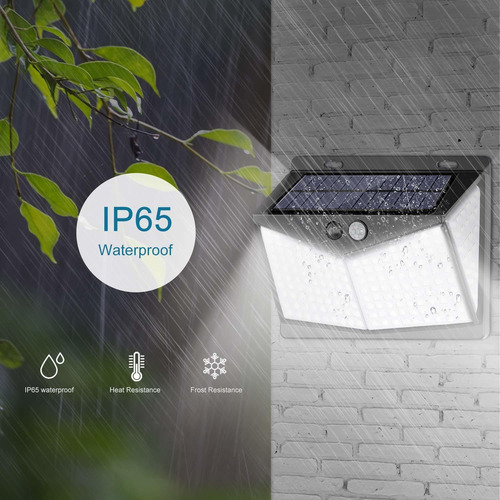 Lámparas Led Solares De Exterior Con 3 Modos