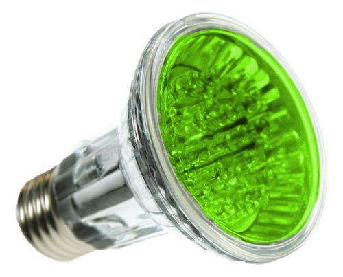 Reflector Led Par 20 Rosca E27  Color Verde