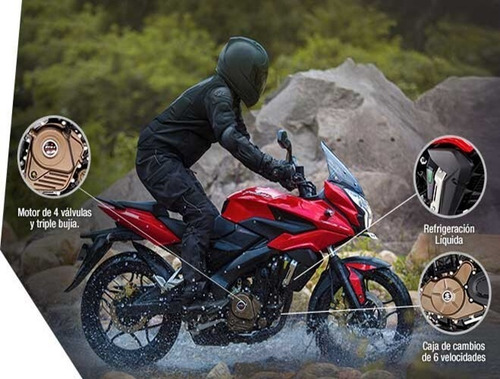Bajaj Rouser As 200 0km 24 Cuotas Sin Interés Automoto Lanús