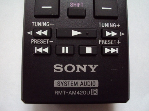 Control Remoto Original Sony Rmt Am420 Para Mhc V41 , V90