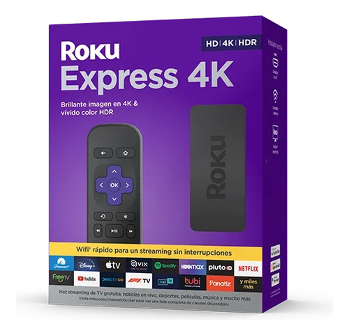 Roku Express 4k Hd / 4k / Hdr - Open Box (Usado)
