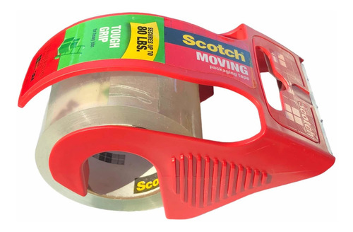 2x Cinta Scotch Clear Moving Tough Grip Heavy 48mm X 20.3m