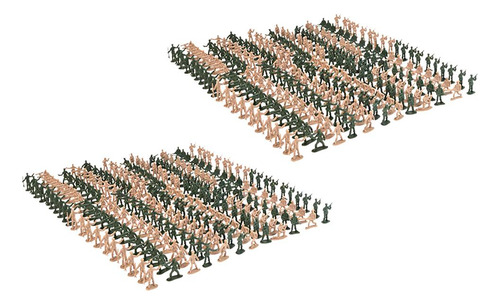 720 Piezas 1:72 Mini Militares De Acción Figuras Del