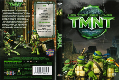 Imagen 4 de 6 de Las Tortugas Ninja Peliculas Saga Completa Dvd