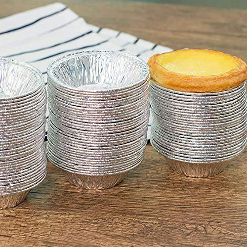 Moldes Desechables De Aluminio Para Tartas, 200