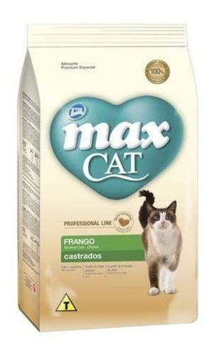 Imagen 1 de 2 de Max Cat Castrados 3 Kg 