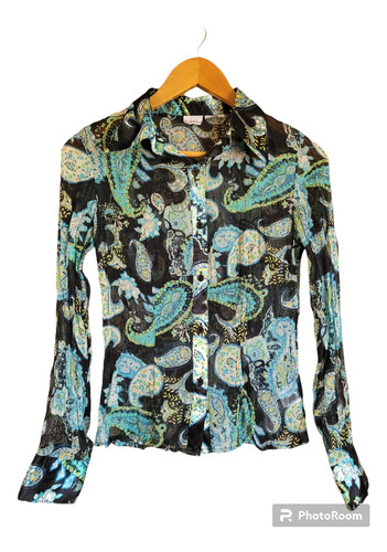 Camisa Gasa Estampada No Boundaries - Talle S