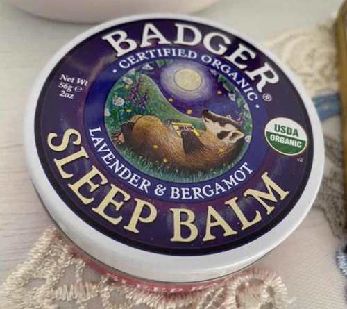Badger Sleep Balm Bálsamo Para Dormir Lavanda Y Bergamota