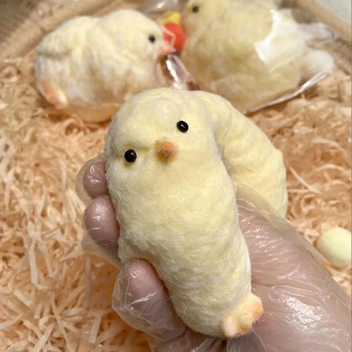 Pintinhos Macios Taba | Juguete Fidget De Frango Taba