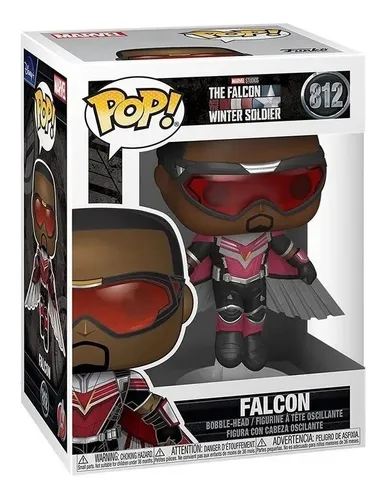 Muñeco Figura Funko Pop Marvel Avengers Halcon Falcon #812