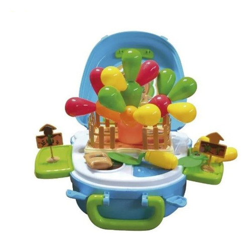 Valijita Mesita Didáctica Cactus Juguete Zippy Toys Color Valijita Cactus