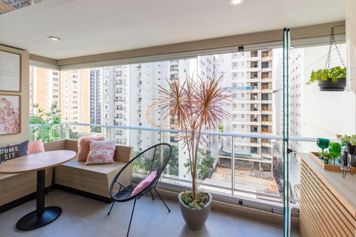 Apartamento Com 1 Dormitório(s) Localizado(a) No Bairro Brooklin Em São Paulo / São Paulo - 18802:927645