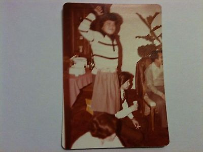 Vintage 60s 70s Photo Filipino Asian Christmas Morning M Lql