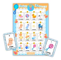 Comprar Lotería Baby Shower Niño Patitos 80 Tablas Imprimibles Pdf