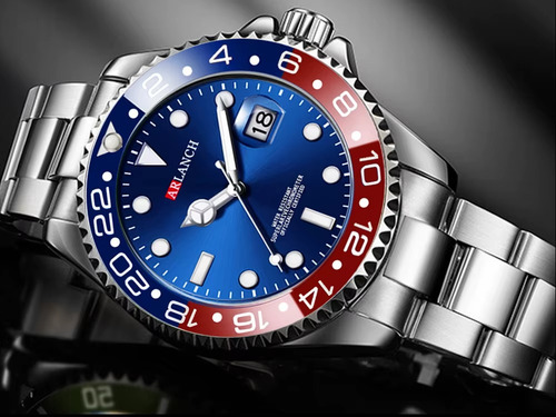 Reloj Cuarzo Elegante 1pz A Elegir Hombre Caballero Casual Caballero Arlanch-01 Arlanch-01
