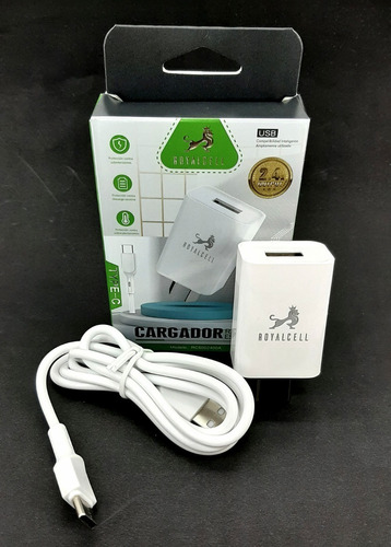 Lote X10 Cargador Rápido Usb 2.4a + Cable Tipo-c !!