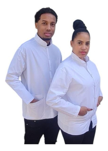 Chaqueta Manga Larga Sanidad Gastronomia Estetica Mao Blanco Xl