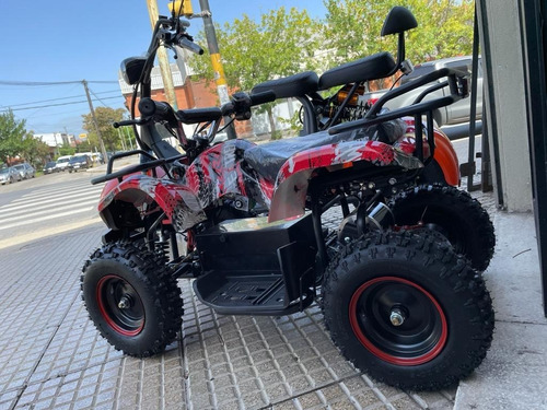 Imagen 3 de 5 de Cuatriciclo Eléctrico Marca Sunra 800 Watts Parrillero