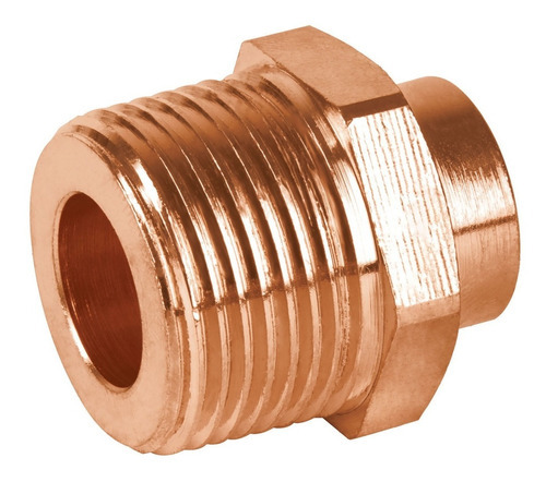 Conector Cobre Rosca Exterior Red. 3/4''-1/2'', Foset 48879