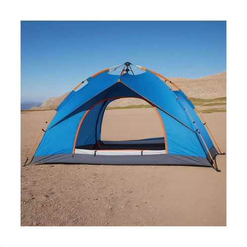 Barraca De Camping 4 Pessoas Montagem Automática Impermeável