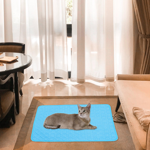 Alfombrilla De Refrigeración Para Perros Y Gatos, Lavable En
