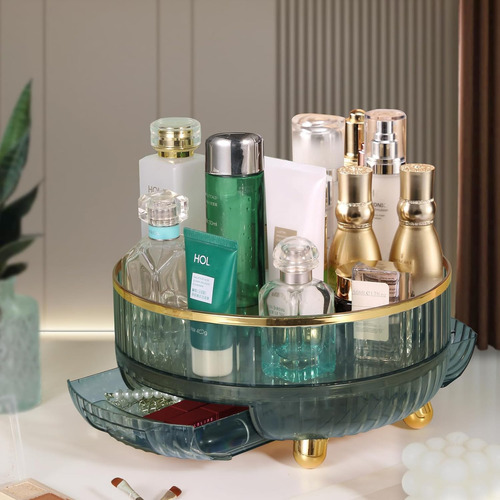 Tdtcy Lazy Susan Organizador De Perfumes De Maquillaje, Alma