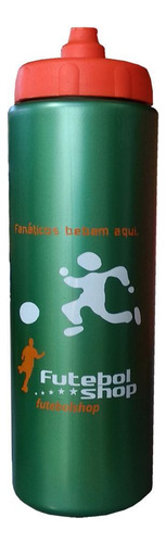 Garrafa Água Squeeze 800 Ml Bico Automático Verde/laranja