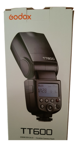 Flash, Speedlite, Luz Godox Tt600, Nuevo Y Entrega Inmediata