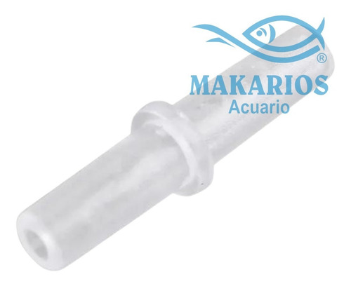 Imagen 2 de 6 de Conector Union Simple De 2cm Para Peceras X 10 Unidades