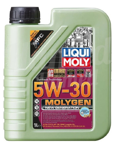Aceite Liqui Moly Molygen New Generation Dpf 5w-30 1l