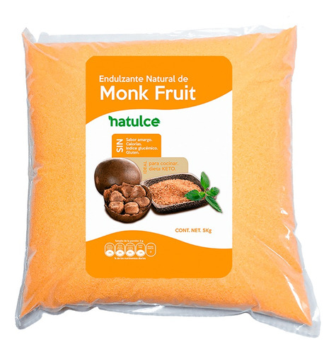 Monk Fruit 5kg Natulce Endulzante Keto Fruto Del Monje 0kcal