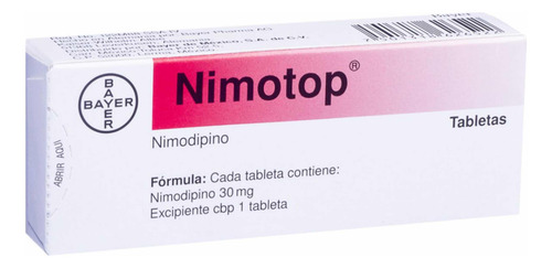 Nimodipino Entrega O Envío Inmediato Nimotop