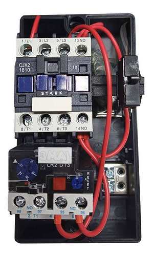 Imagem 5 de 6 de Chave Magnética Partida 5cv Monofásica Trifásica Motor 220v