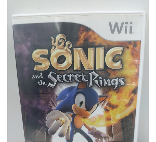 Jogo Nintendo Wii Sonic And The Secret Rings Físico Original (Usado)