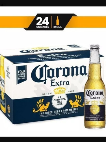 Cerveza Corona Caja De 24x355ml