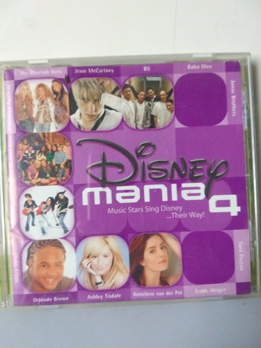 Disney Manía 4 Cd Musica 