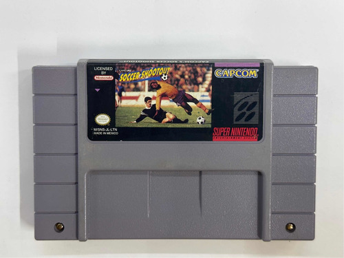 Soccer Shoot Out Snes Super Nintendo Original *play Again* (Reacondicionado)