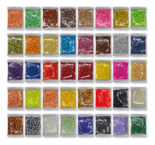 20000 Hama 40bolsas 500c/u Beads 5mm Midi Colores A