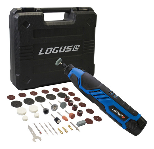 Mini Torno Logus Alta Potencia 61w / 7 Veloc / 40 Accesorios