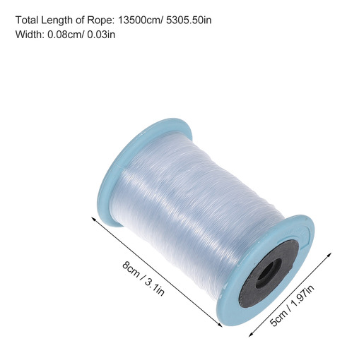 1 Rollo De Alambre De Joyería: Alambre De Joyería Transparen