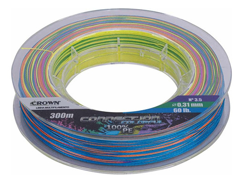 Linha Multi Connection Colorful 9x Crown 0,26mm 300m