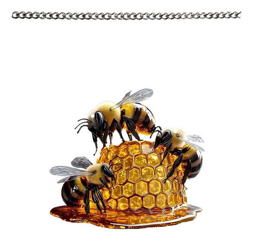 Disco Acrílico Plano 2d Pequeño En Forma De Panal De Abeja P