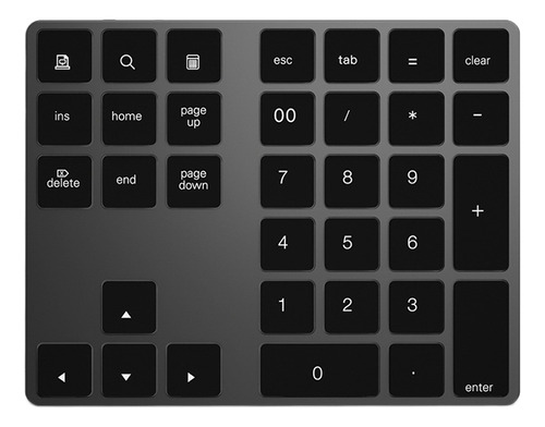 Teclado Numérico Inalámbrico H7 3.0, Teclado Digital De 34 T