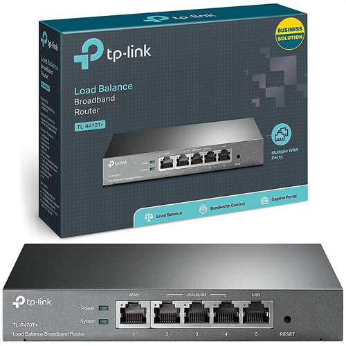 Router Balanceador De Carga Tp-link Tl-r470t+