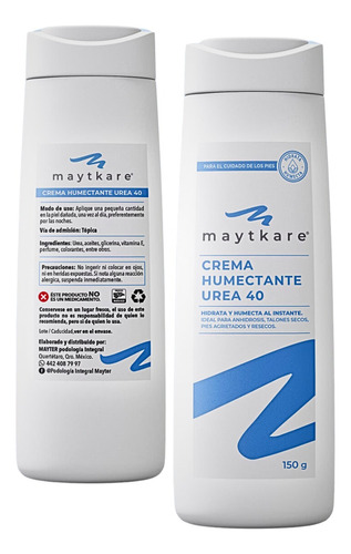 Maytkare Crema Humectante Urea 40