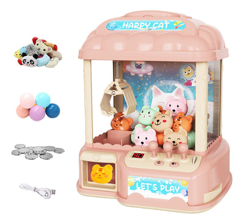 Arcade Candy Capsule Claw Game Prizes Toy Rosa 40 Muñecas