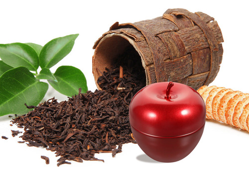 Recipiente De Té Sellado Con Forma De Manzana, Lata De Choco