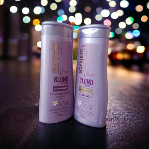 Kit 1 Shampoo 1 Cond. Desamarelador Blond Bioreflex 250 Ml